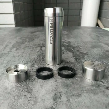 YFTK Style stratum zero mod 316 stainless steel 23mm single 18650 21700 mech mod vape mods for 22mm 24mm RDA RTA vape tank ecig
YFTK Style stratum zero mod 316 stainless steel 23mm single 18650 21700 mech mod vape mods for 22mm 24mm RDA RTA vape tank ecig