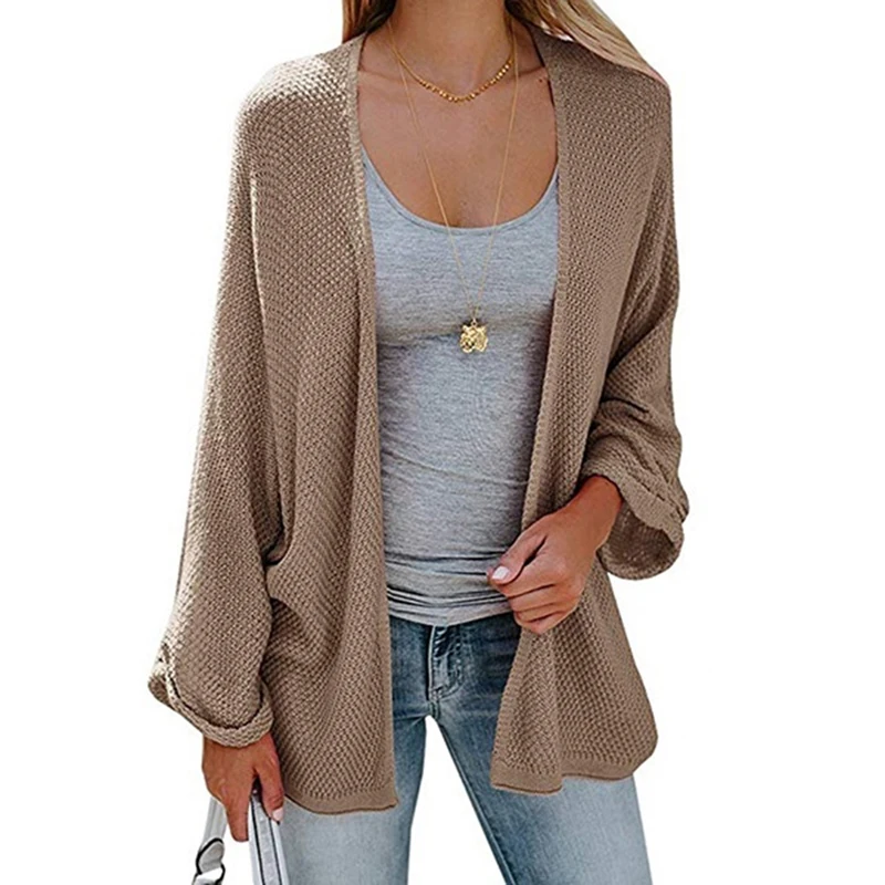 Solid Color Women Knitted Cardigan Coat Autumn Winter 2018 Casual V-Neck Long Sleeve Crochet Knit Sweater Coat Female Tops
Solid Color Women Knitted Cardigan Coat Autumn Winter 2018 Casual V-Neck Long Sleeve Crochet Knit Sweater Coat Female Tops