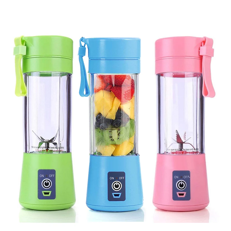 380ml USB Rechargeable Blender Mixer Portable Mini Juicer Juice Machine Smoothie Maker Travel Household Small Juice Extractor
380ml USB Rechargeable Blender Mixer Portable Mini Juicer Juice Machine Smoothie Maker Travel Household Small Juice Extractor