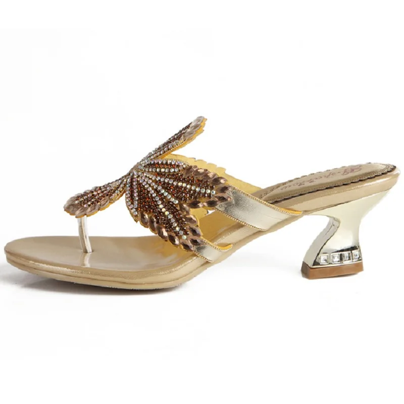 G-sparrow 2018 Summer New Fashion Rhinestones Princess Sandals Women Thick Heel Slippers Shoes Gold Silver Black 8cm
G-sparrow 2018 Summer New Fashion Rhinestones Princess Sandals Women Thick Heel Slippers Shoes Gold Silver Black 8cm
