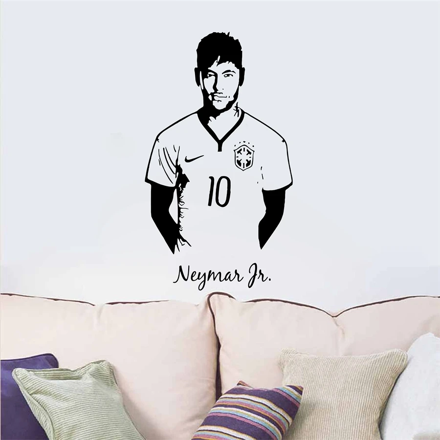 Neymar Junior Soccer Wall Sticker Sports Football Player Wall Decal For Boys Room Decor Barcelona Poster Barca Wallpaper
Neymar Junior Soccer Wall Sticker Sports Football Player Wall Decal For Boys Room Decor Barcelona Poster Barca Wallpaper