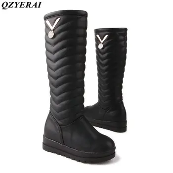 QZYERAI Fashion to the knee to keep warm snow boots Russian snow walks women's boots waterproof boots women's shoes Fur one
QZYERAI Fashion to the knee to keep warm snow boots Russian snow walks women's boots waterproof boots women's shoes Fur one