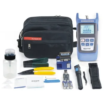 kit de herramientas de fibra FTTH fiber optic tool kit -70~+10dBm Optical Power Meter Visual Fault Lcator 10km
kit de herramientas de fibra FTTH fiber optic tool kit -70~+10dBm Optical Power Meter Visual Fault Lcator 10km
