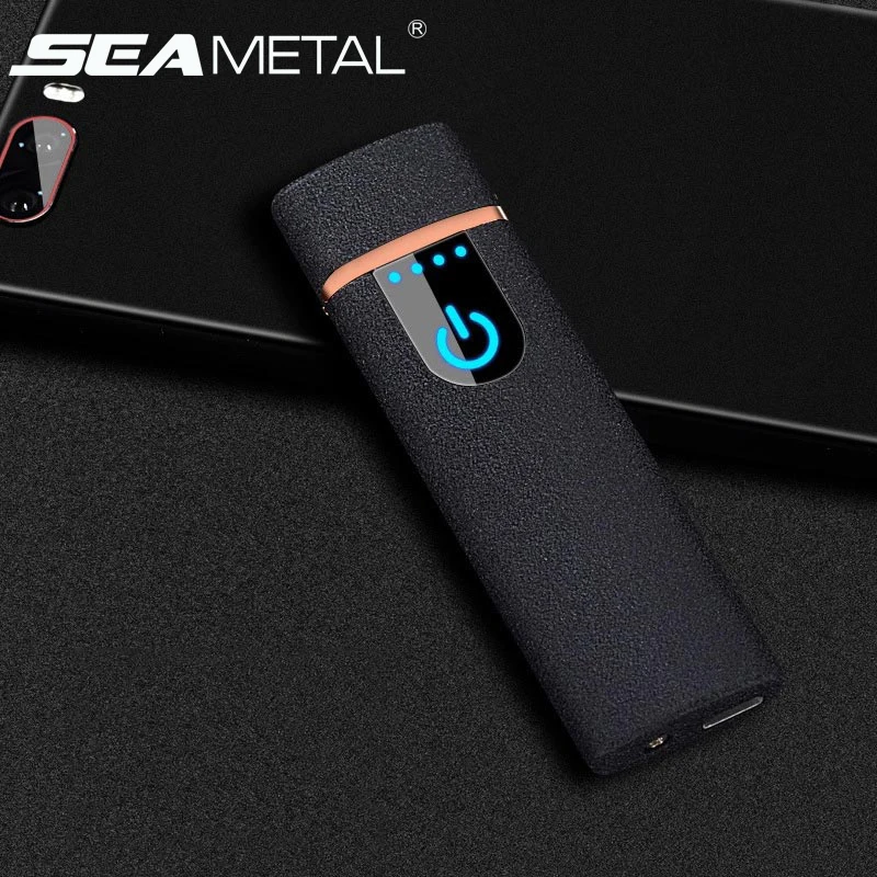 Lighter Cigarette USB Rechargeable Electronic Windproof Flameless Fingerprint Switch Battery Smoking Goods Accessories Smoke Man
Lighter Cigarette USB Rechargeable Electronic Windproof Flameless Fingerprint Switch Battery Smoking Goods Accessories Smoke Man