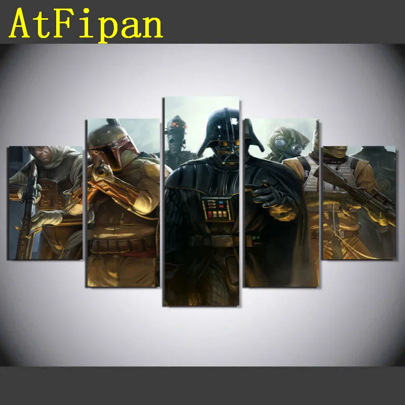 Atfipan Лидер продаж модульная фотографии современный мультфильм Плёнки характер