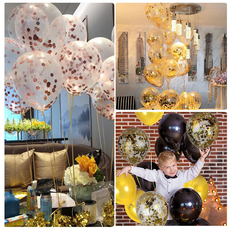 5pcs 18inch Rose Gold Confetti Foil Balloon Inflatable Latex Balloons Happy Birthday Party Decoration Kids Baloon Balon
5pcs 18inch Rose Gold Confetti Foil Balloon Inflatable Latex Balloons Happy Birthday Party Decoration Kids Baloon Balon