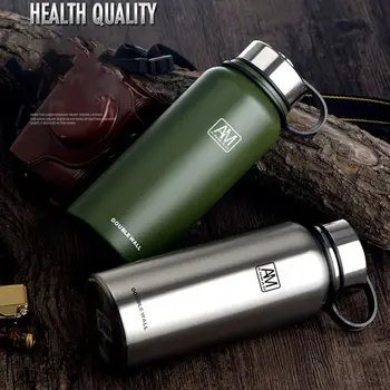 1100ml/1500ml Double Layered Stainless Steel Insulated Cup Warm Cold Coffee Water Portable Drinking Mug Flask Sports Bottle
1100ml/1500ml Double Layered Stainless Steel Insulated Cup Warm Cold Coffee Water Portable Drinking Mug Flask Sports Bottle