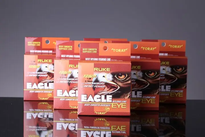 KAWA 2016 новый продукт нейлоновая леска Eagle Eye 125 м японская импортная прочная
