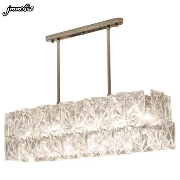 jmmxiuz Modern luxury crystal chandelier new design chrome frame chandelier crystal restaurant living room LED bar light 
jmmxiuz Modern luxury crystal chandelier new design chrome frame chandelier crystal restaurant living room LED bar light