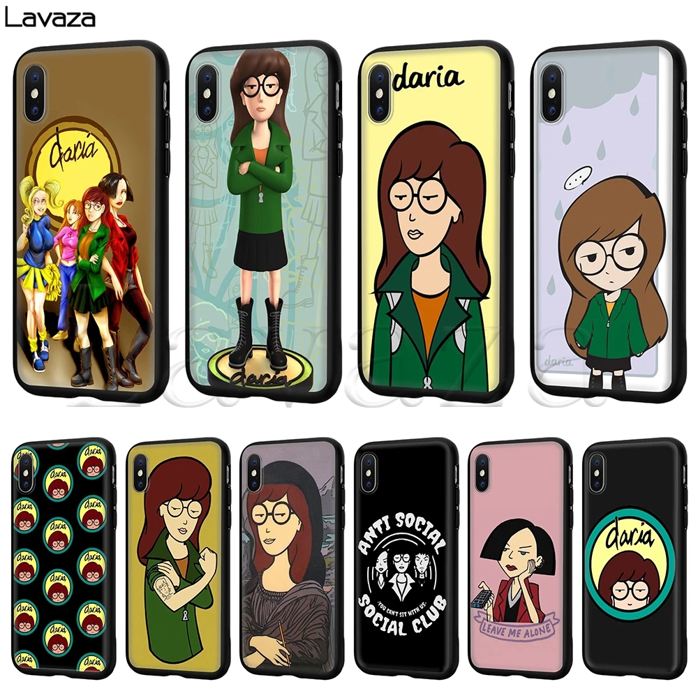 Lavaza Daria Morgendorffer Silicone Soft Case for iPhone 11 Pro XS Max XR X 8 7 6 6S Plus 5 5S SE
Lavaza Daria Morgendorffer Silicone Soft Case for iPhone 11 Pro XS Max XR X 8 7 6 6S Plus 5 5S SE
