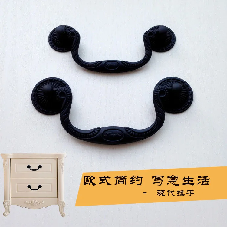 American Simple Mute Black Kitchen Furniture Handle Cabinet Handle Drawer, Door Cabinet, Furniture Handle Large Handle
American Simple Mute Black Kitchen Furniture Handle Cabinet Handle Drawer, Door Cabinet, Furniture Handle Large Handle