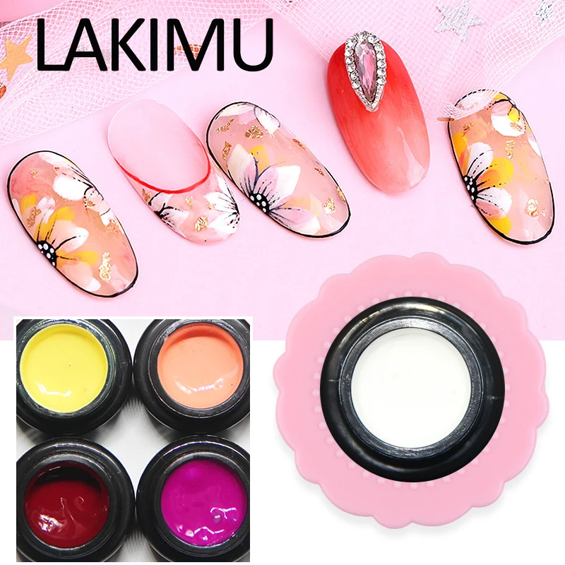 LAKIMU New Listing Painted Glue 12 Color Gel Nail Plastic Semi-permanent Varnish Painting Drawing Paint Decoration Nail Art
LAKIMU New Listing Painted Glue 12 Color Gel Nail Plastic Semi-permanent Varnish Painting Drawing Paint Decoration Nail Art