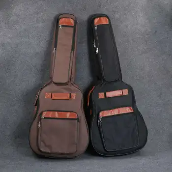 40/41 Inch Guitar Bag Backpack Oxford Acoustic Folk Guitar Big Bag with thickening waterproof Cover with Exemption from postage
40/41 Inch Guitar Bag Backpack Oxford Acoustic Folk Guitar Big Bag with thickening waterproof Cover with Exemption from postage