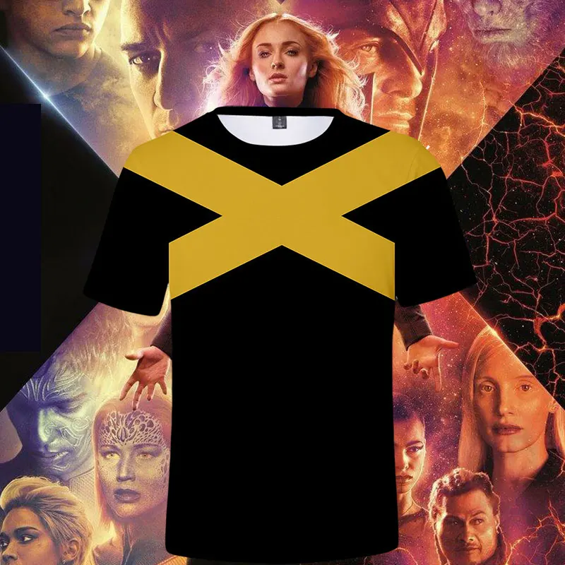 2019 X-Men: Dark Phoenix Jean Grey Cosplay Costume Halloween Carnival Costumes Tshirt Men Boyfriend Gift
2019 X-Men: Dark Phoenix Jean Grey Cosplay Costume Halloween Carnival Costumes Tshirt Men Boyfriend Gift