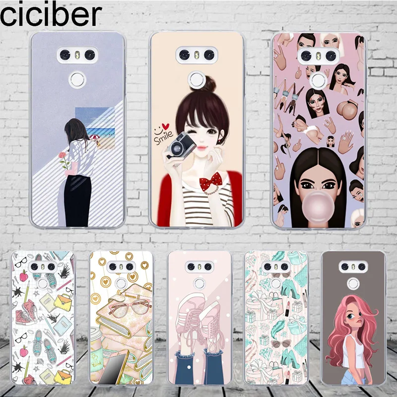ciciber Fashion Girl Cover For LG G6 G7 G5 G4 V30 V35 V40 V20 THINQ TPU For LG K10 K8 K7 K4 2017 2018 K9 K11 Plus Phone Case TPU
ciciber Fashion Girl Cover For LG G6 G7 G5 G4 V30 V35 V40 V20 THINQ TPU For LG K10 K8 K7 K4 2017 2018 K9 K11 Plus Phone Case TPU