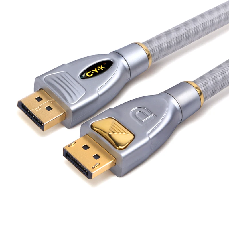 High Quality DisplayPort Cable HD DP 1.2 Version Cable Supprot 4K 60Hz 2K 144Hz 165Hz For HP and Dell Display Enthusiast
High Quality DisplayPort Cable HD DP 1.2 Version Cable Supprot 4K 60Hz 2K 144Hz 165Hz For HP and Dell Display Enthusiast