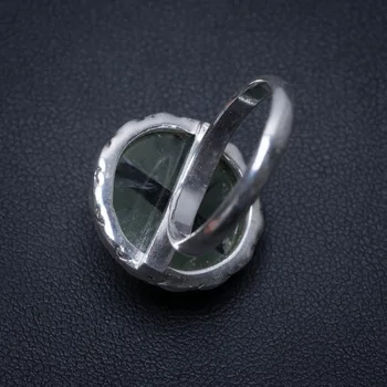 Natural Prehnite Handmade Indian 925 Sterling Silver Ring, US Size 6 S2217
Natural Prehnite Handmade Indian 925 Sterling Silver Ring, US Size 6 S2217
