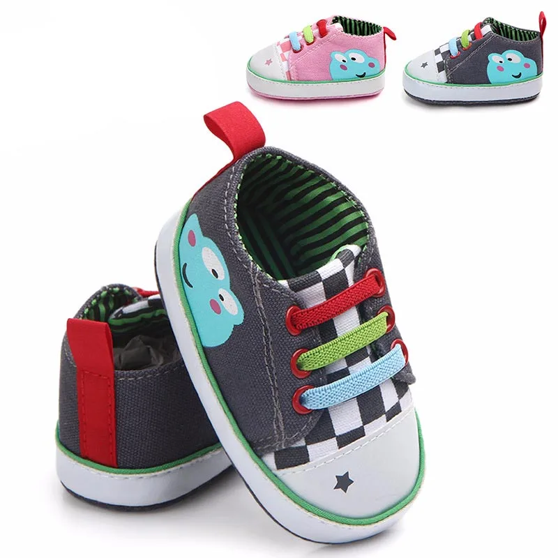 Kidadndy Baby Sports Canvas Shoes Classic Tie Up Shoelaces Print Frog Baby Girls Shoes Non Slip Soft Toddler Shoes Infant TDS81
Kidadndy Baby Sports Canvas Shoes Classic Tie Up Shoelaces Print Frog Baby Girls Shoes Non Slip Soft Toddler Shoes Infant TDS81