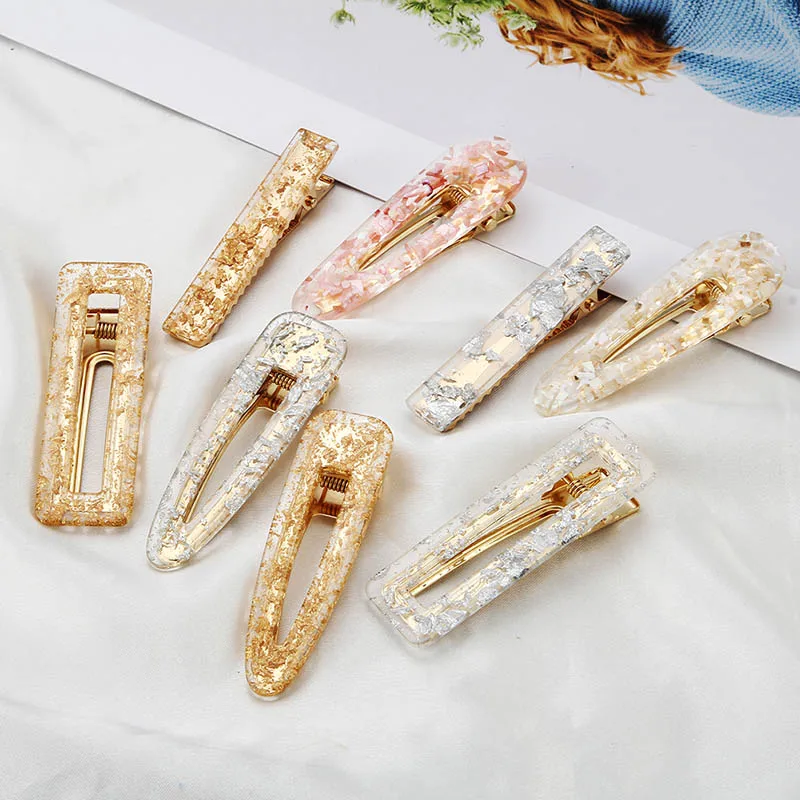 Trendy Acrylic Glitter Hair Clips For Girls Colorful Hair Barrette Hairband Foil Sequins Hairpins Korean Acetic Acid Accessories
Trendy Acrylic Glitter Hair Clips For Girls Colorful Hair Barrette Hairband Foil Sequins Hairpins Korean Acetic Acid Accessories