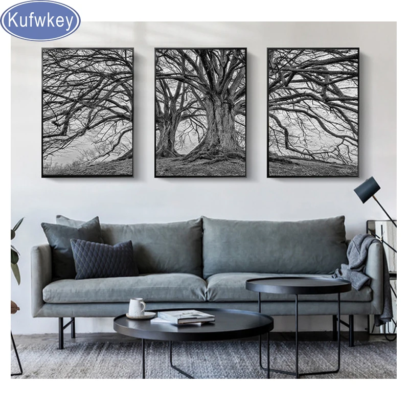 triptych Diamond Painting Full Drill Square Mosaic Diamond Embroidery Black and White tree Wall Art Picture Of Rhinestone diy 5d
triptych Diamond Painting Full Drill Square Mosaic Diamond Embroidery Black and White tree Wall Art Picture Of Rhinestone diy 5d