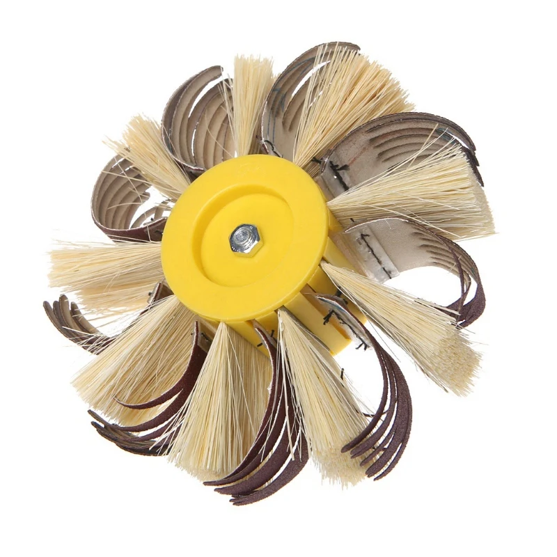 Shaft Mounted Sisal Emery Cloth Bristle Grinding Buffing Brush Polishing Wheel For Primers Sanding Wood Sandpaper Sisal Polish
Shaft Mounted Sisal Emery Cloth Bristle Grinding Buffing Brush Polishing Wheel For Primers Sanding Wood Sandpaper Sisal Polish