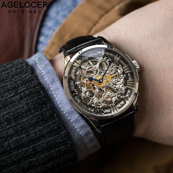 Agelocer New Number Sport Design Swiss Watch Mens Watches Top Luxury Montre Homme Men Automatic Skeleton Watch
Agelocer New Number Sport Design Swiss Watch Mens Watches Top Luxury Montre Homme Men Automatic Skeleton Watch