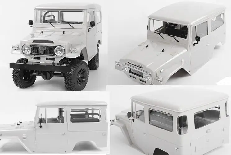 

Crawler Truck Complete Land Cruiser Hard Body Kits Set For 1/10 Scale rc8wd Gelande II FJ40