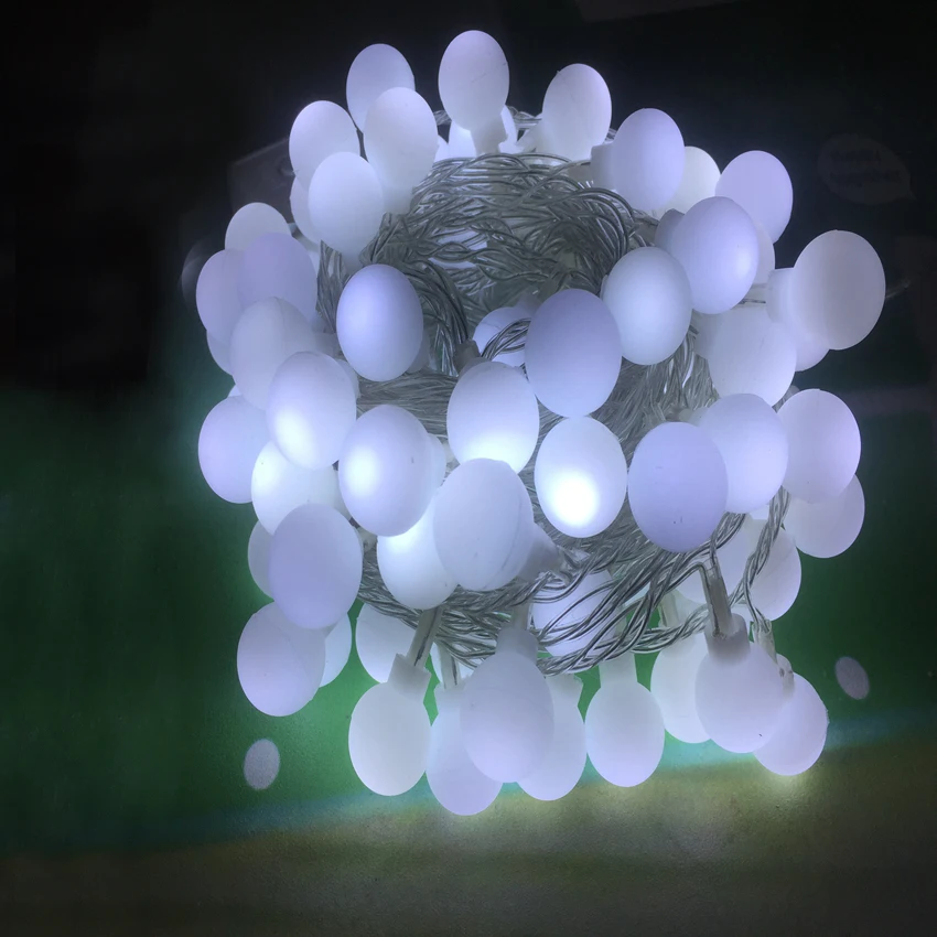 20M Balls Globes Fairy LED String Light Bulbs Garland Multi-color Party Wedding Christmas Garden Outdoor Decor 220V EU Plug
20M Balls Globes Fairy LED String Light Bulbs Garland Multi-color Party Wedding Christmas Garden Outdoor Decor 220V EU Plug
