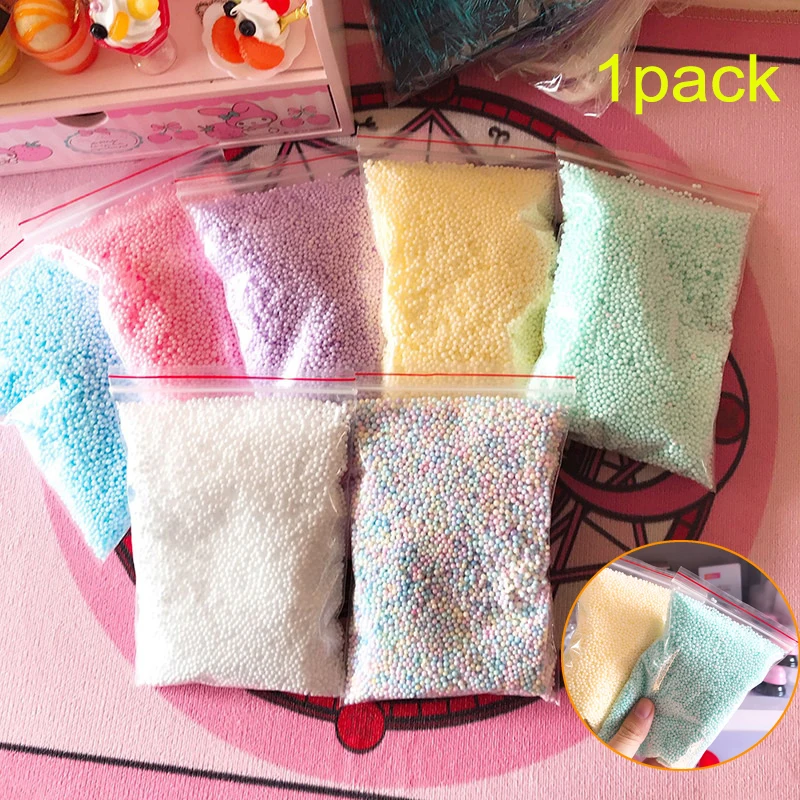 1 Pack DIY Snow Mud Particles Accessories Slime Balls Small Tiny Foam Beads For Floam Filler For DIY Supplies 2-4mm
1 Pack DIY Snow Mud Particles Accessories Slime Balls Small Tiny Foam Beads For Floam Filler For DIY Supplies 2-4mm