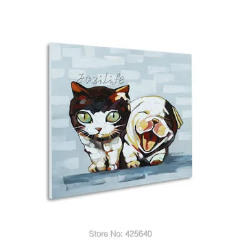 Oil painting on canvas Pop art puppy modern abstract oil painting handmade oil painting Animal Pop Art Home Decor Living Room
Oil painting on canvas Pop art puppy modern abstract oil painting handmade oil painting Animal Pop Art Home Decor Living Room