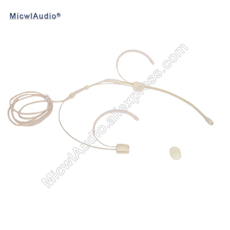 Dual Earhook Headset Microphone For Sennheiser Shure Audio Technica AKG 3.5mm Lock Mipro Condenser Headworn Connector Separable
Dual Earhook Headset Microphone For Sennheiser Shure Audio Technica AKG 3.5mm Lock Mipro Condenser Headworn Connector Separable