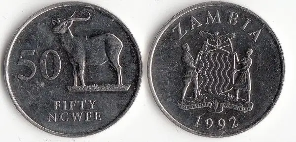 Zambia 50 Ngwee Coin Africa 100% real and Original Coins for Personal Collection Used
Zambia 50 Ngwee Coin Africa 100% real and Original Coins for Personal Collection Used