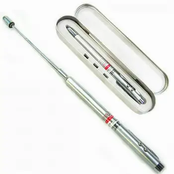 NEW 4 in 1 Power Point Telescopic Red Laser Pointer Pen Teaching Tool Ball LED Light
NEW 4 in 1 Power Point Telescopic Red Laser Pointer Pen Teaching Tool Ball LED Light