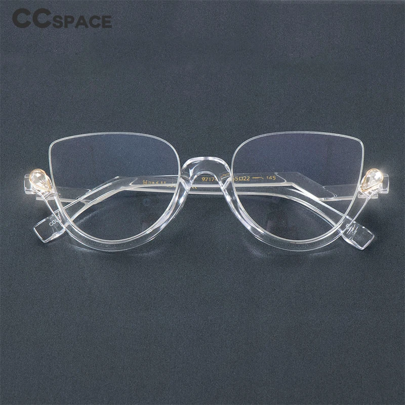 Diamonds Half Frame Glasses Frames Men Women Optical Fashion Computer Glasses 45159
Diamonds Half Frame Glasses Frames Men Women Optical Fashion Computer Glasses 45159