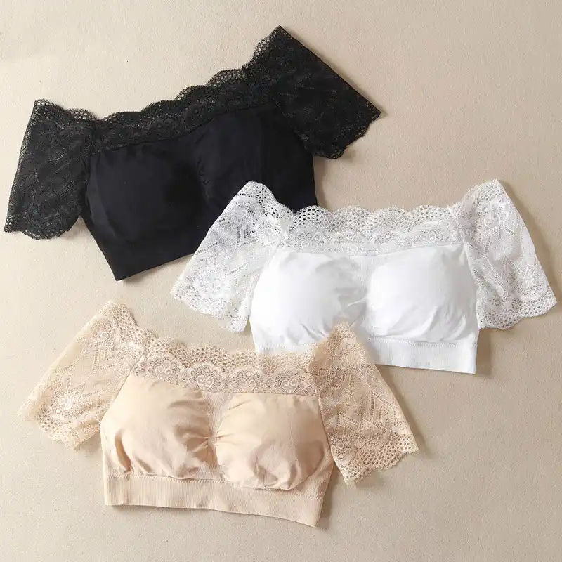 short sleeve bralette