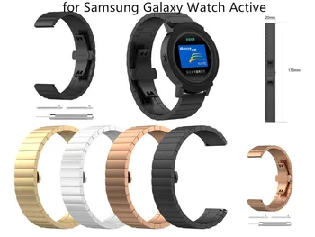 2019 New Stainless Steel Watchband For Samsung Galaxy Watch Active 40mm Metal Bracelet For Samsung Galaxy Watch Active 50pcs
2019 New Stainless Steel Watchband For Samsung Galaxy Watch Active 40mm Metal Bracelet For Samsung Galaxy Watch Active 50pcs
