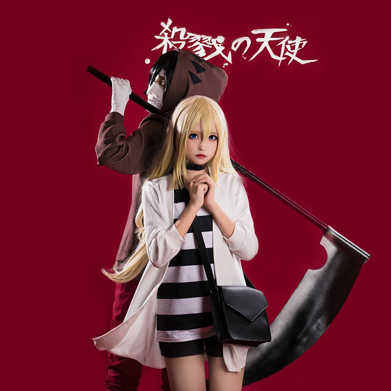 Anime Angels of Death Rachel Gardner/Isaac·Foster/Daniel Dickens/Edward Mason/Catherine Ward Cosplay Costumes full set
Anime Angels of Death Rachel Gardner/Isaac·Foster/Daniel Dickens/Edward Mason/Catherine Ward Cosplay Costumes full set