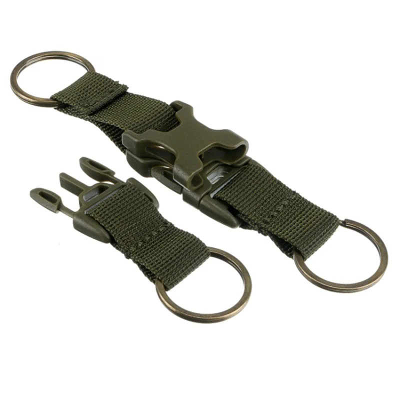New Backpack Belt Hanging Carabiner Clip Buckled Hook Three Rings Combination Sports Bag Key Ring Holder
New Backpack Belt Hanging Carabiner Clip Buckled Hook Three Rings Combination Sports Bag Key Ring Holder