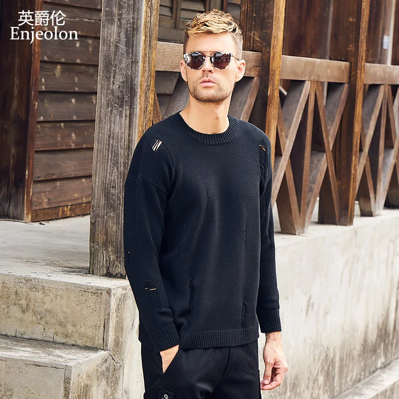 Enjeolon brand spring knitted pullover Sweaters man o neck sweater men 4 color hole sweater fashion clothes MY3306
Enjeolon brand spring knitted pullover Sweaters man o neck sweater men 4 color hole sweater fashion clothes MY3306