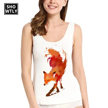 Showtly Women's Fox Print Vest Casual Loose Top Sleeveless Tank Sport Pullover Fox Top womens tops
Showtly Women's Fox Print Vest Casual Loose Top Sleeveless Tank Sport Pullover Fox Top womens tops