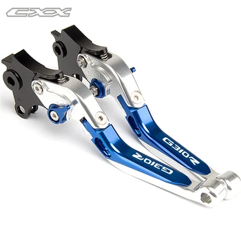 LOGO G310R CNC Silver&Blue Aluminum Brake Clutch Levers Fits For BMW G310R G 310 R 2017 2018 Motorcycle accessories
LOGO G310R CNC Silver&Blue Aluminum Brake Clutch Levers Fits For BMW G310R G 310 R 2017 2018 Motorcycle accessories