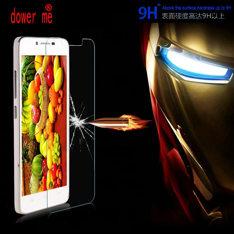 dower me Tempered Glass 9H Screen Protector Film For DEXP Ixion EL450 Force SmartPhone | Мобильные телефоны и аксессуары