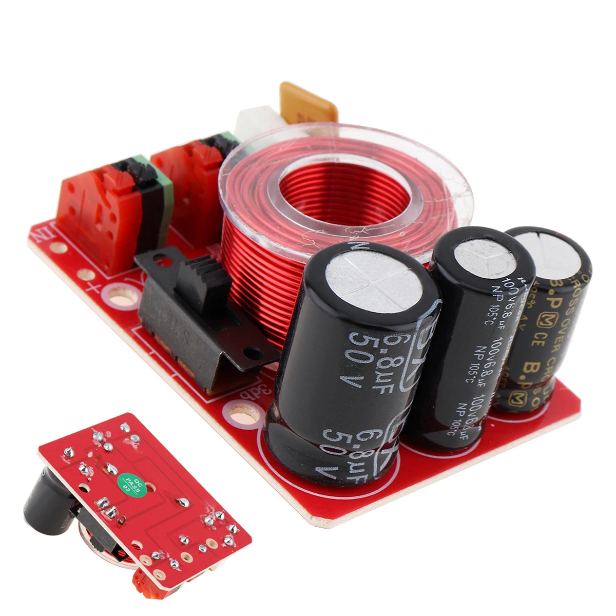 Mid Tone Divider M-112A Solderless Frequency Adjustable 80W Car Speaker Horn Divider Car Audio Pure Pitch Sound Divider
Mid Tone Divider M-112A Solderless Frequency Adjustable 80W Car Speaker Horn Divider Car Audio Pure Pitch Sound Divider