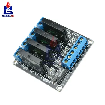 DC 5V 4 CH 4CH FOUR 4 Channel OMRON SSR G3MB-202P Solid Relay Module with Resistive Fuse Board For Arduino 240V low level
DC 5V 4 CH 4CH FOUR 4 Channel OMRON SSR G3MB-202P Solid Relay Module with Resistive Fuse Board For Arduino 240V low level