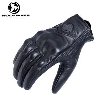 ROCKBIKER Guantes moto Motorcycle Glove Leather real Full Finger Black moto men Gloves Protective Gears Cycling Motocross Glove
ROCKBIKER Guantes moto Motorcycle Glove Leather real Full Finger Black moto men Gloves Protective Gears Cycling Motocross Glove