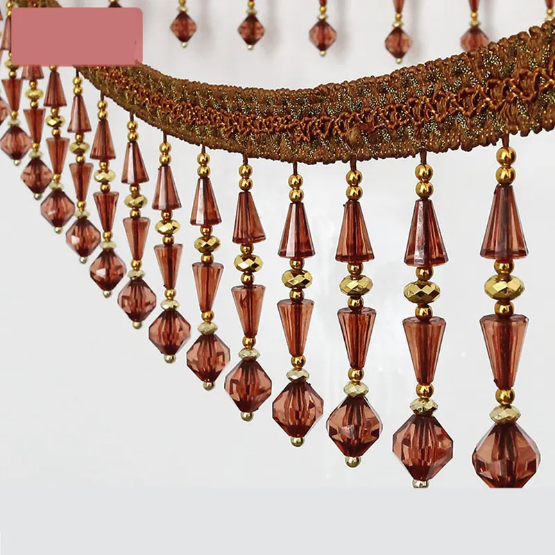 4 meter/lots DIY lace European curtain accessories Triangular pyramid crystal textile decoration Hanging ear lace trims M494
4 meter/lots DIY lace European curtain accessories Triangular pyramid crystal textile decoration Hanging ear lace trims M494