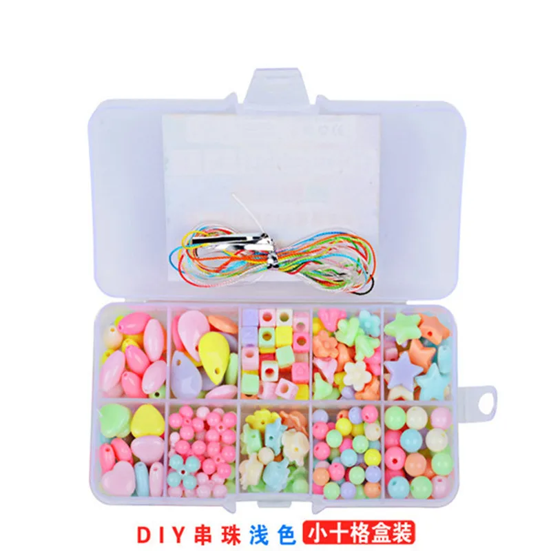 Diy Candy Colors Children's Puzzle Bracelet Geometric Shape Beads Toys For Girls Amblyopia Wear Bead Educational Gift For Kids
Diy Candy Colors Children's Puzzle Bracelet Geometric Shape Beads Toys For Girls Amblyopia Wear Bead Educational Gift For Kids
