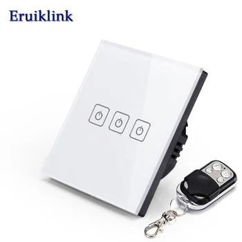 Smart Home Touch Remote Wall Light Wifi Switch,EU Standard Glass Panel 3 Gang 1 Way,Smart Switch Compatible Broadlink Rm 2 Pro
Smart Home Touch Remote Wall Light Wifi Switch,EU Standard Glass Panel 3 Gang 1 Way,Smart Switch Compatible Broadlink Rm 2 Pro