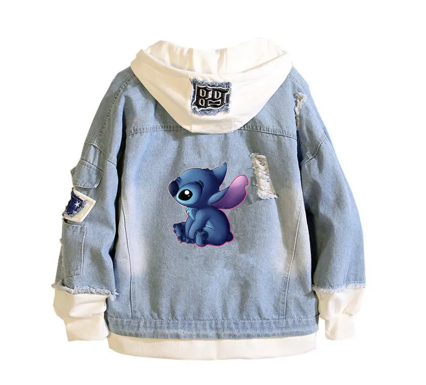 2019 New Fashion Lilo And Stitch printing Denim Jacket Casual Bomber coat Hip Hop Retro hoodie Jacket Streetwear
2019 New Fashion Lilo And Stitch printing Denim Jacket Casual Bomber coat Hip Hop Retro hoodie Jacket Streetwear
