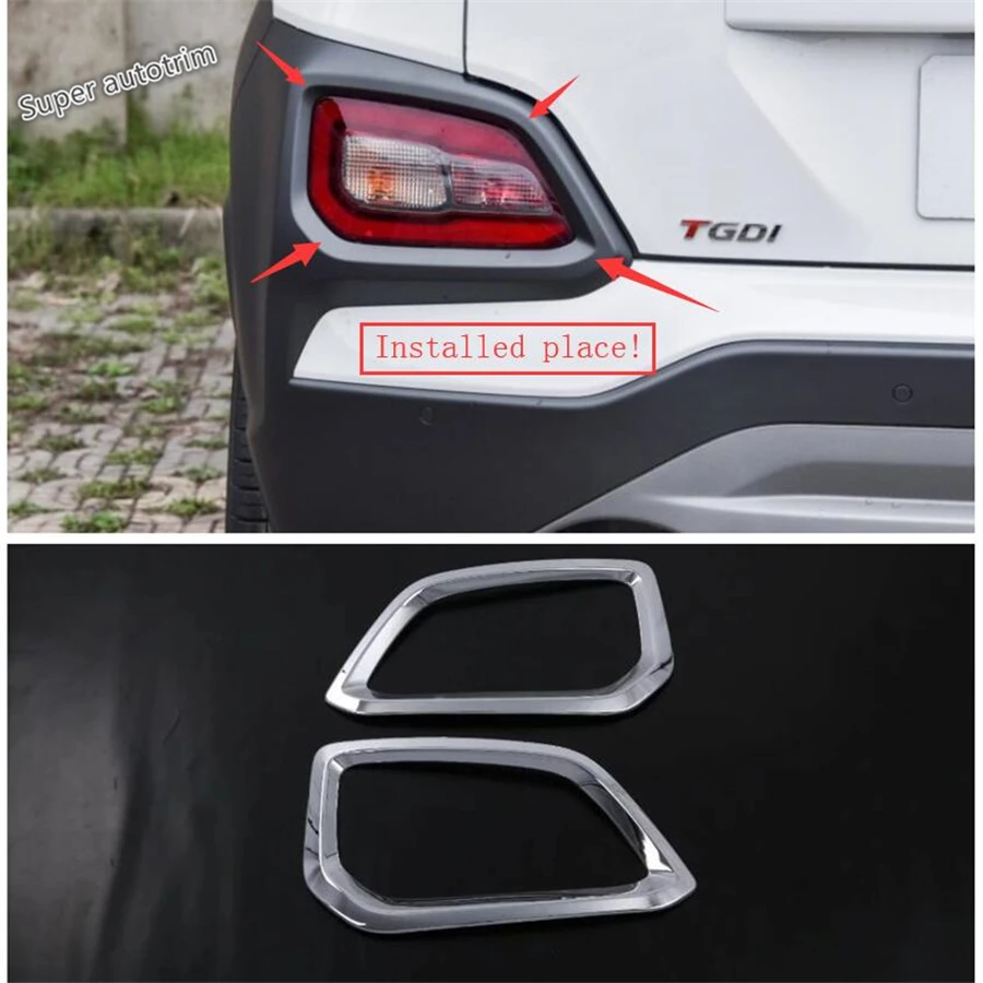 Lapetus Outside Rear Fog Lights Lamp Frame Cover Trim 2 Pcs Fit For Hyundai Kona 2018 2019 ABS Accessories Exterior Chrome
Lapetus Outside Rear Fog Lights Lamp Frame Cover Trim 2 Pcs Fit For Hyundai Kona 2018 2019 ABS Accessories Exterior Chrome